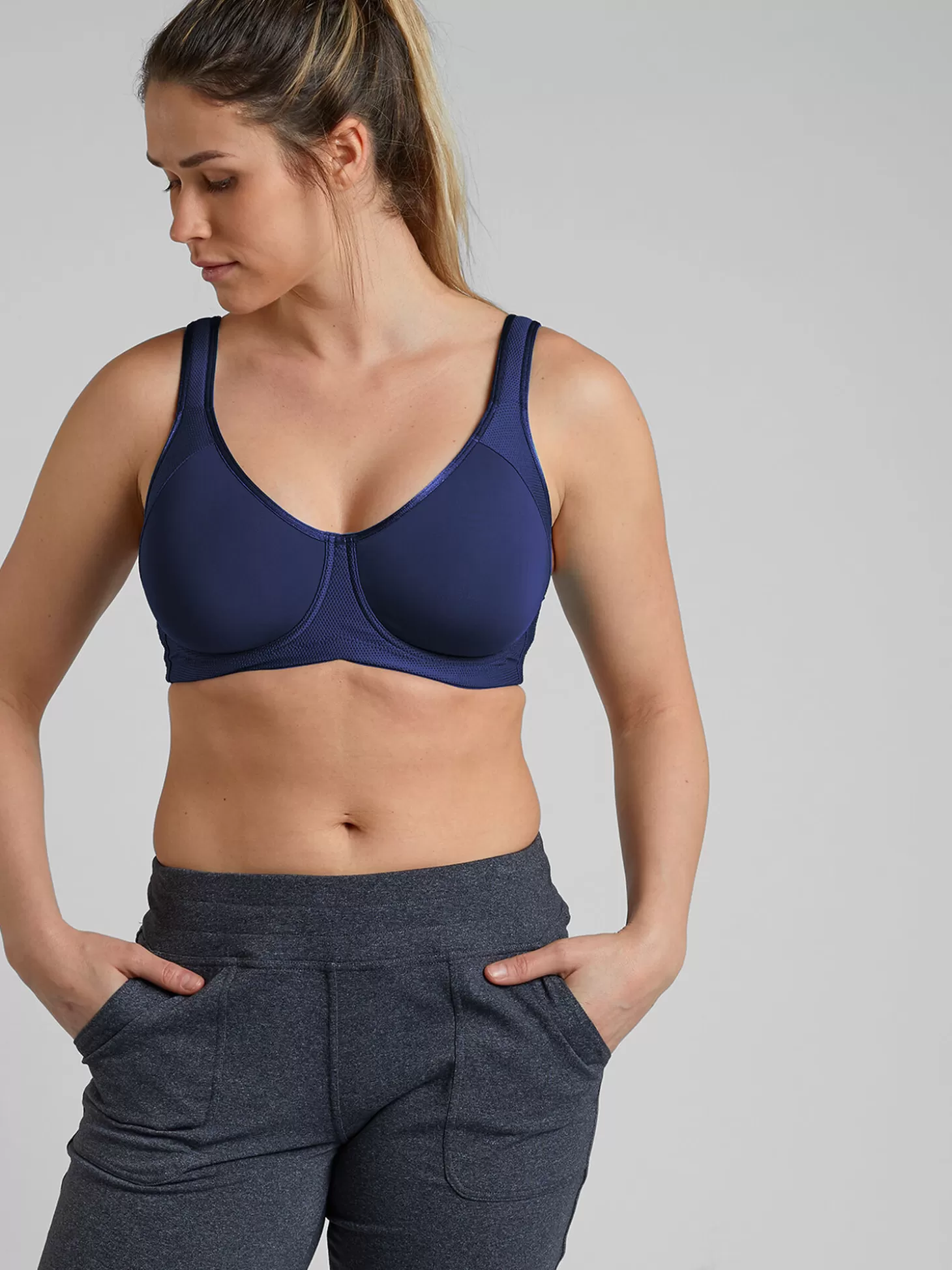 Cuz She Says So Underwire Sports Bra>Title Nine Flash Sale