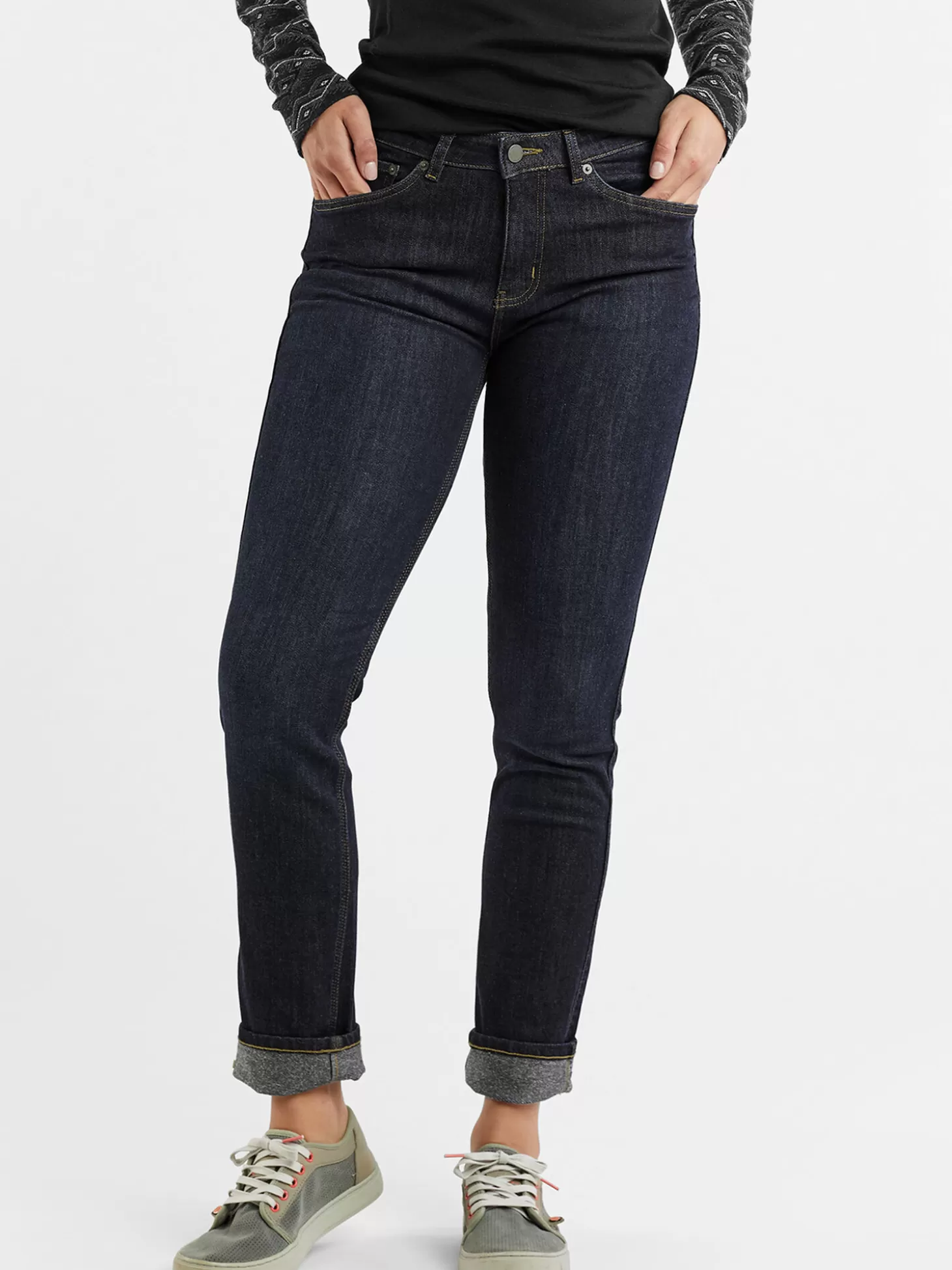 Defroster Fleece Woven Jeans>Title Nine Cheap