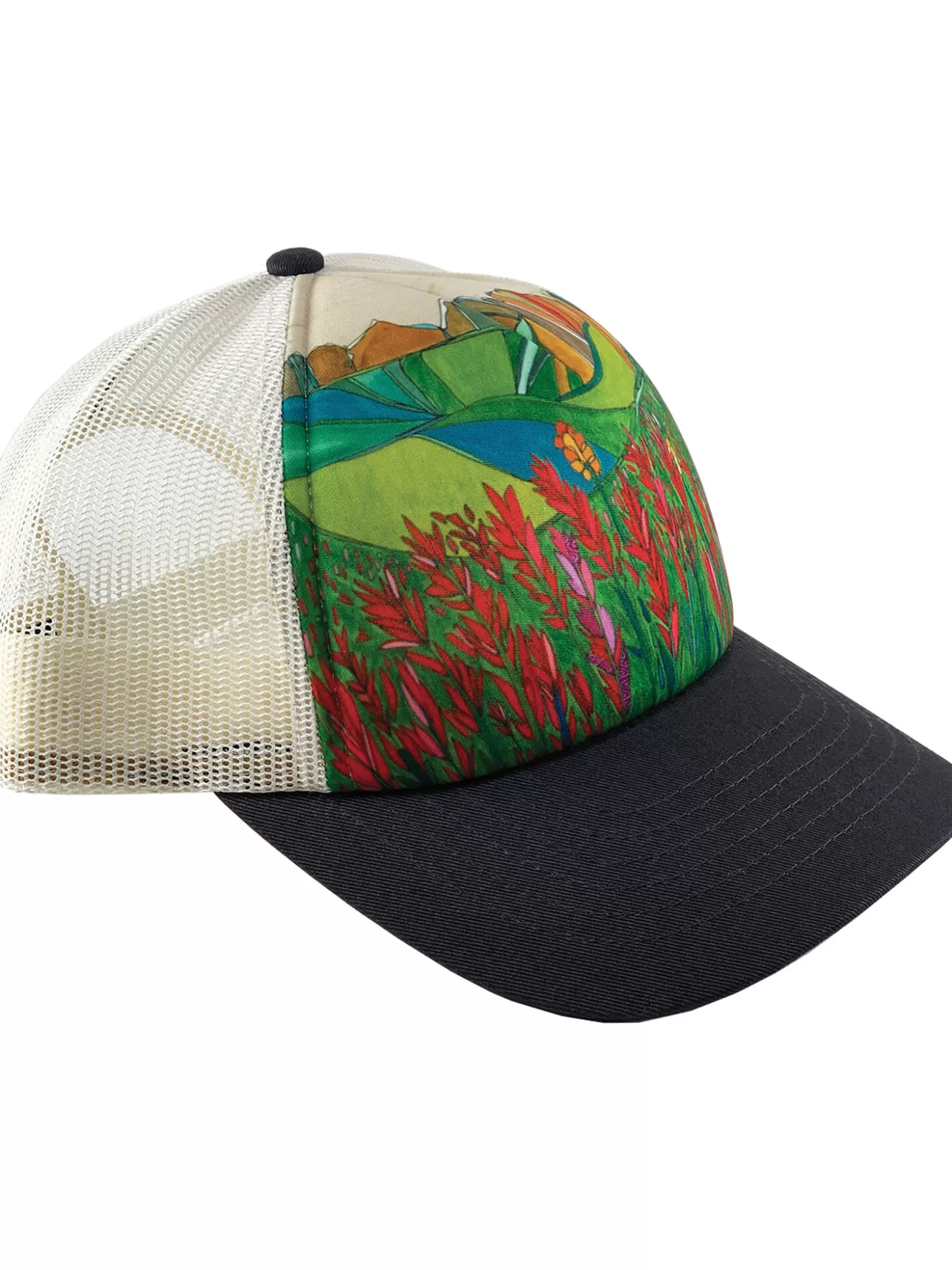 Galleria Trucker Hat - Paintbrush Flower>Title Nine Best