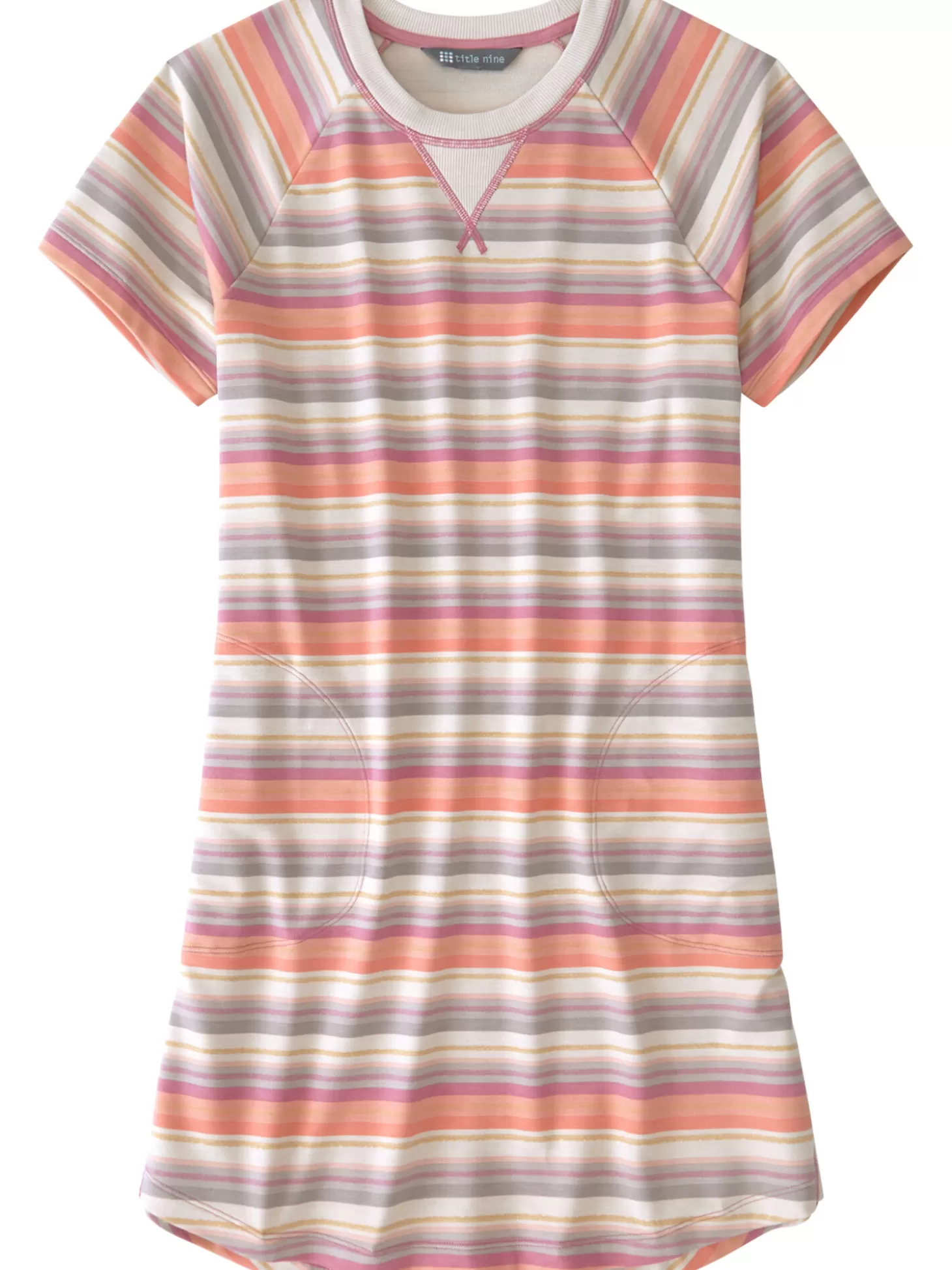 Hideaway Sweatshirt Dress - Horizon Stripe>Title Nine Best