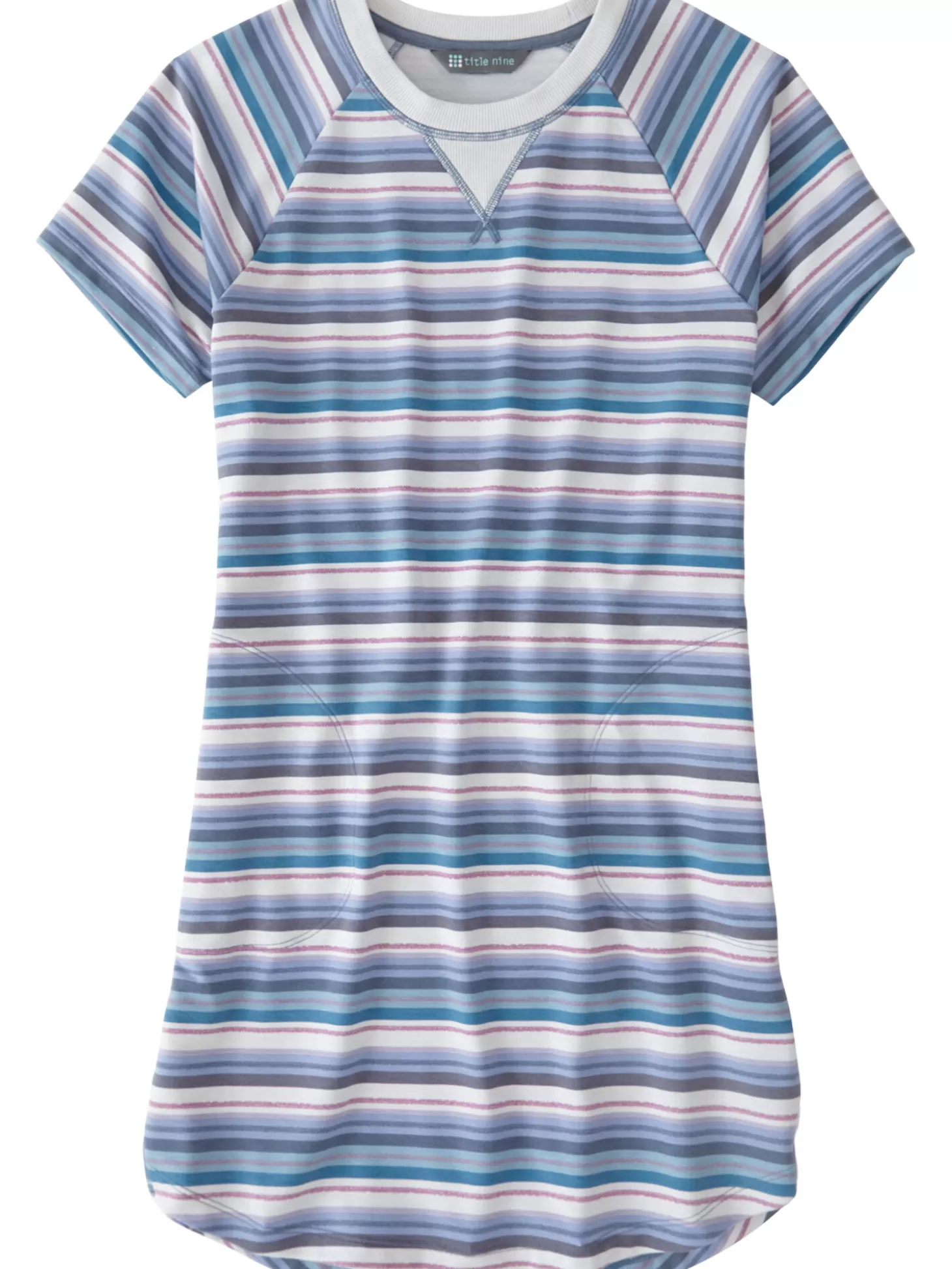 Hideaway Sweatshirt Dress - Horizon Stripe>Title Nine Best