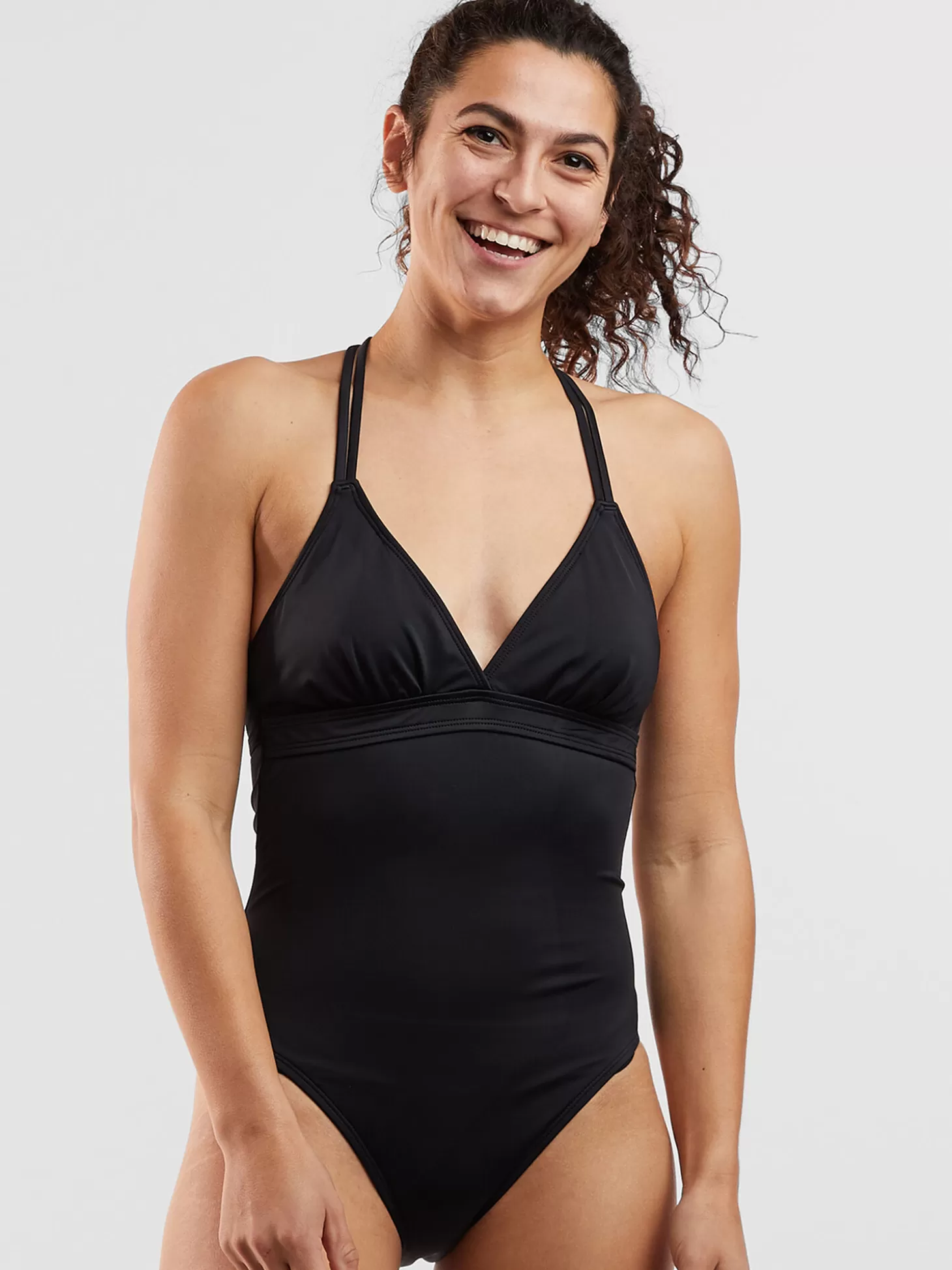 Impossible One Piece Swimsuit - Solid>Title Nine New