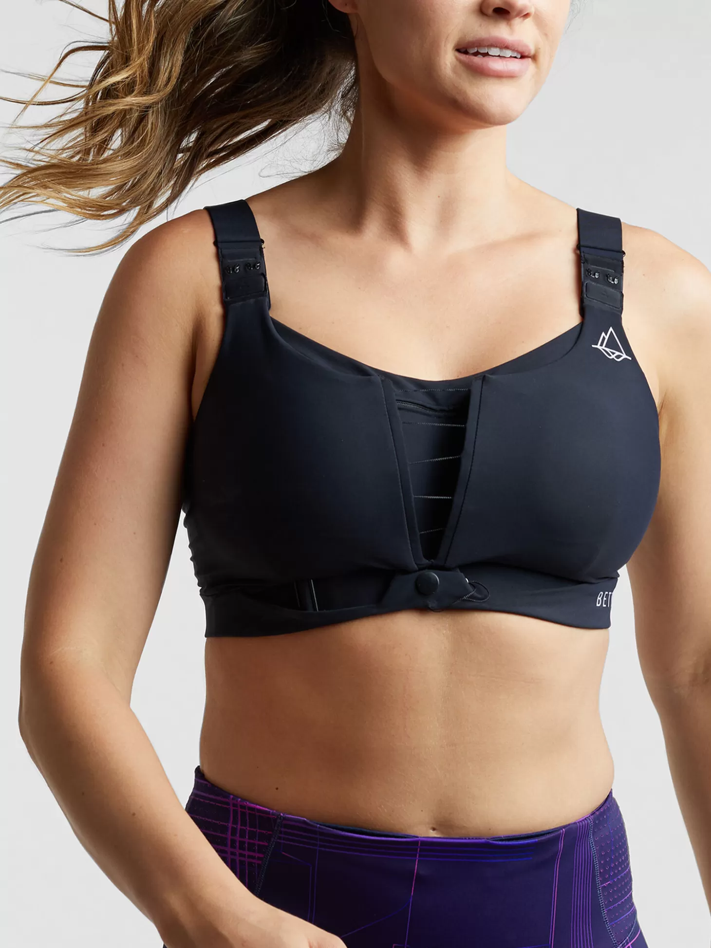 Ovation Corset-Front Sports Bra>Title Nine Store