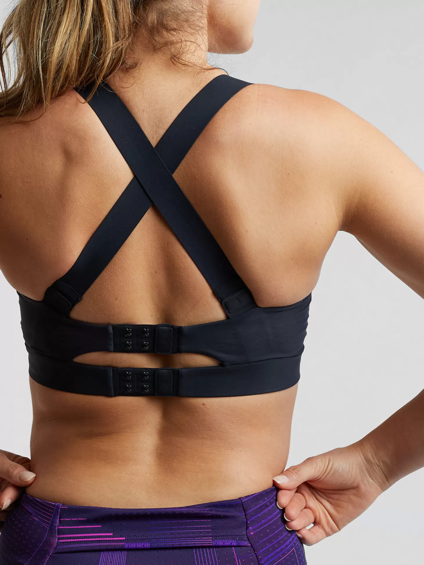 Ovation Corset-Front Sports Bra>Title Nine Store