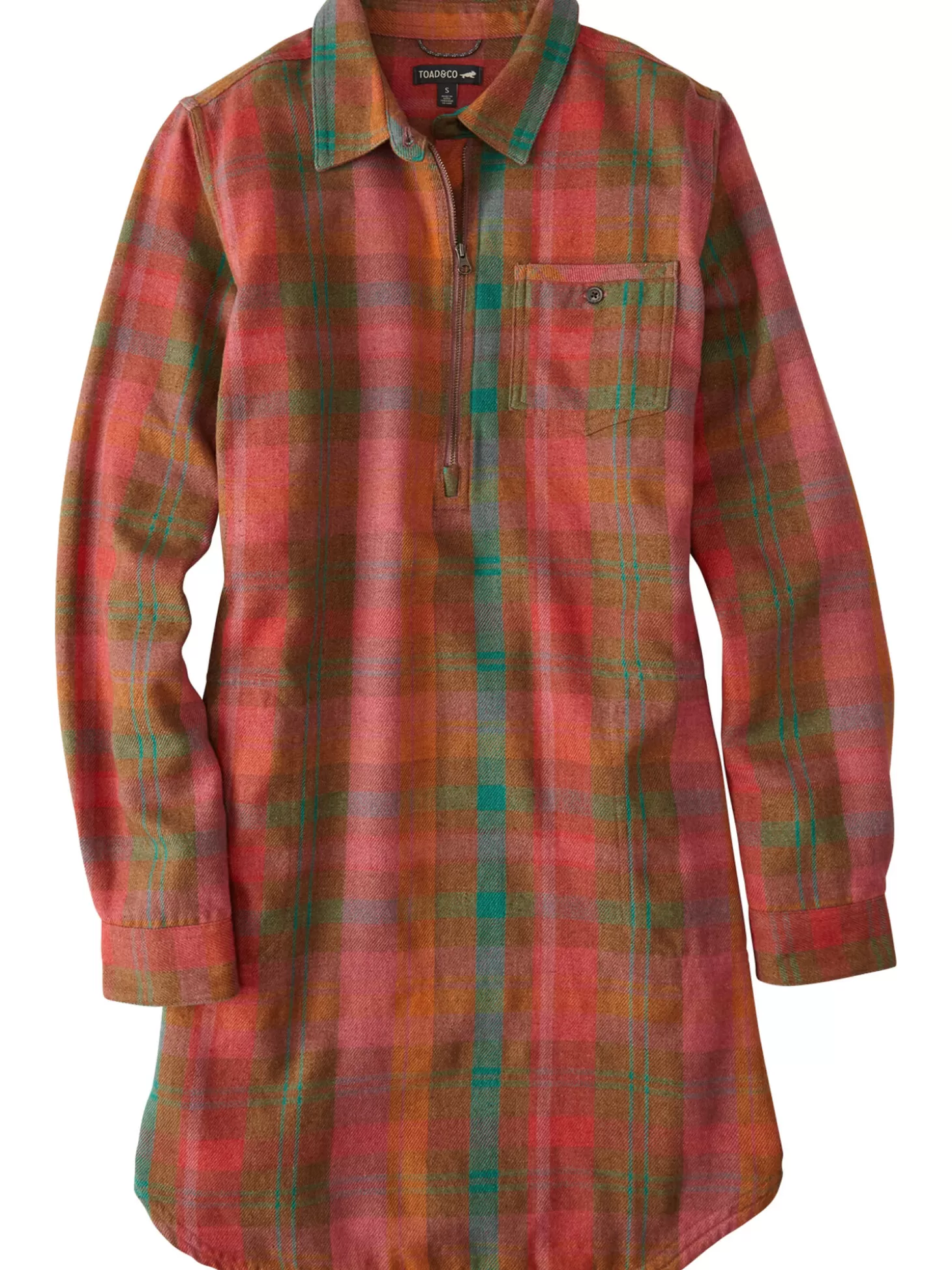 Plaiditude Heavyweight Flannel Shirtdress>Title Nine Online