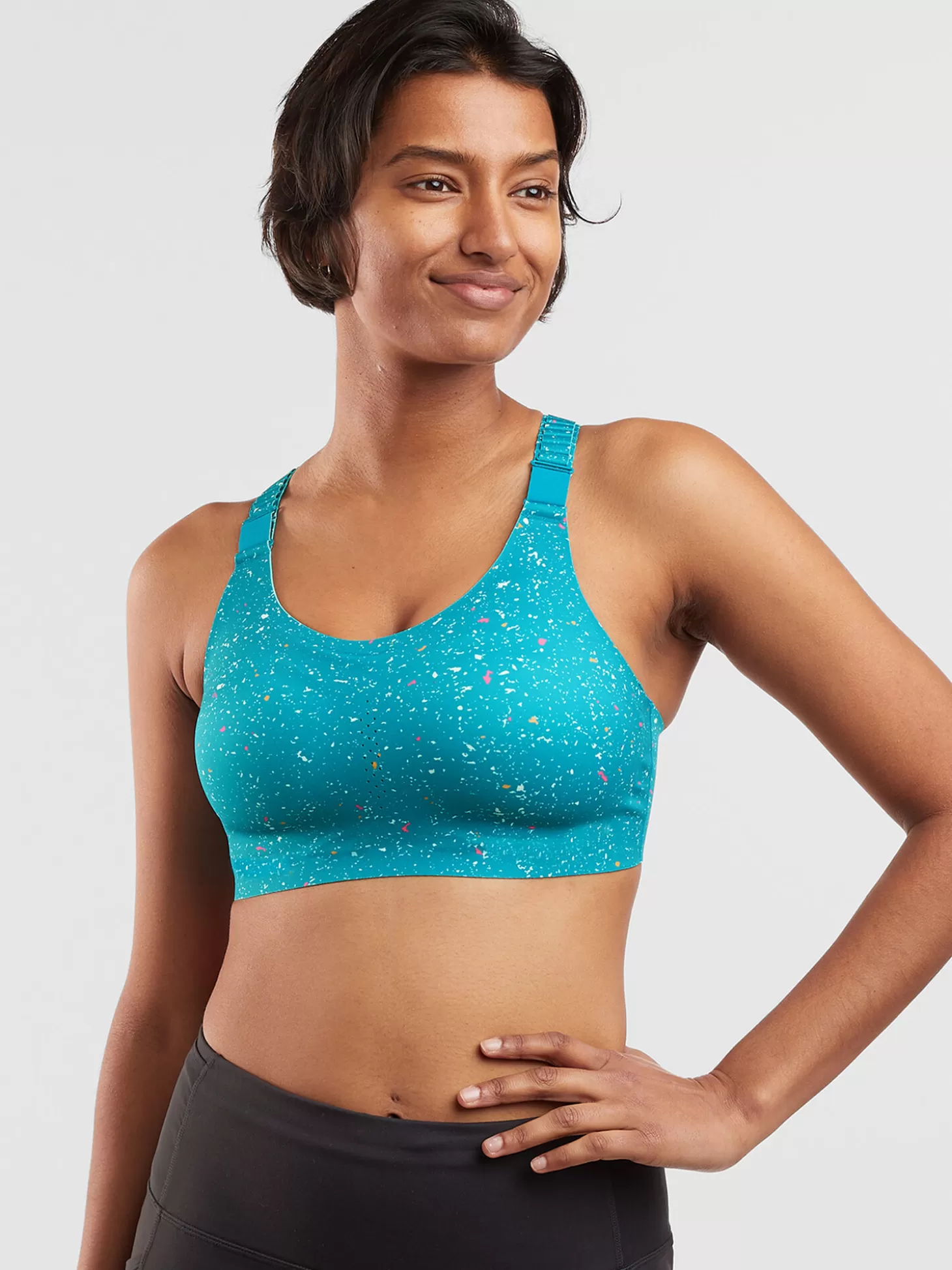 Run It All 2.0 Racerback Sports Bra>Title Nine New