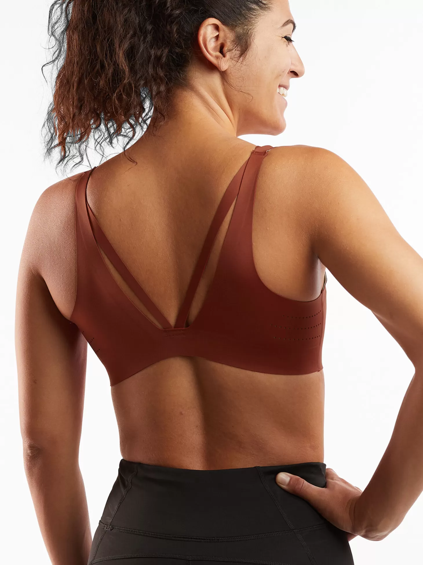 Run It All 2.0 Strappy Bra>Title Nine Shop