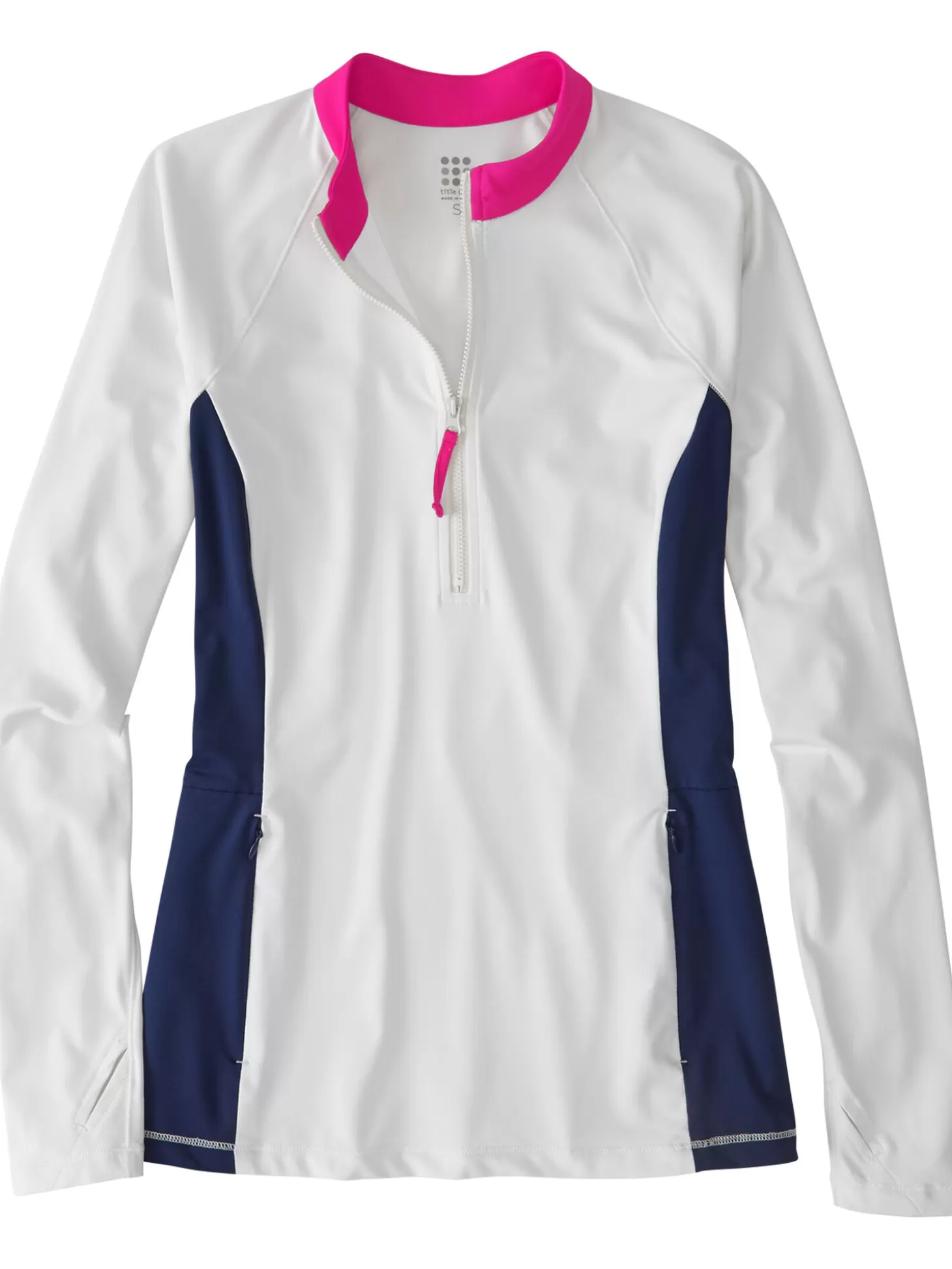 Sunbuster 1/4 Zip Long Sleeve Sun Shirt - Solid>Title Nine Flash Sale