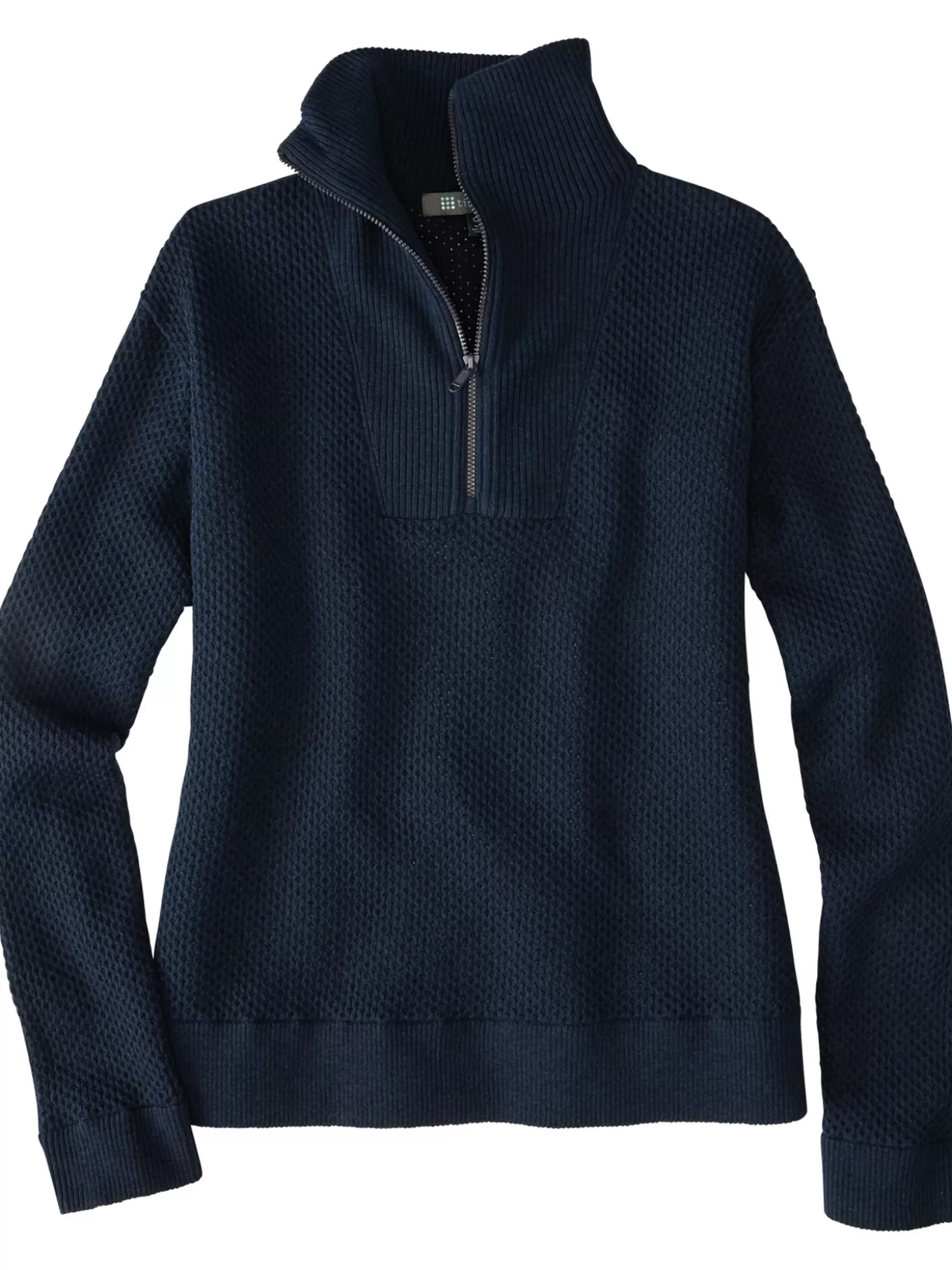 Woolicious Waffle 1/4 Zip Sweater - Solid>Title Nine Best Sale