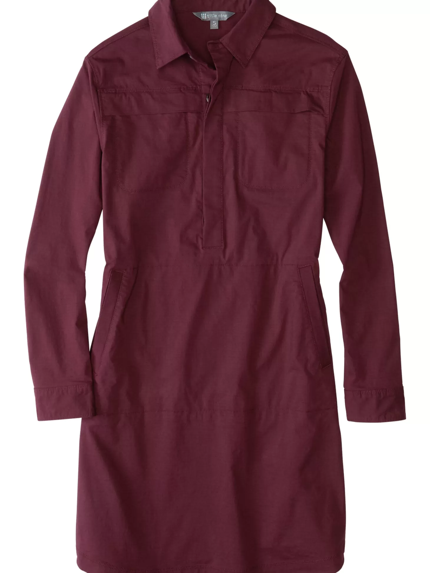 Wren Utility Shirt Dress - Solid>Title Nine Discount